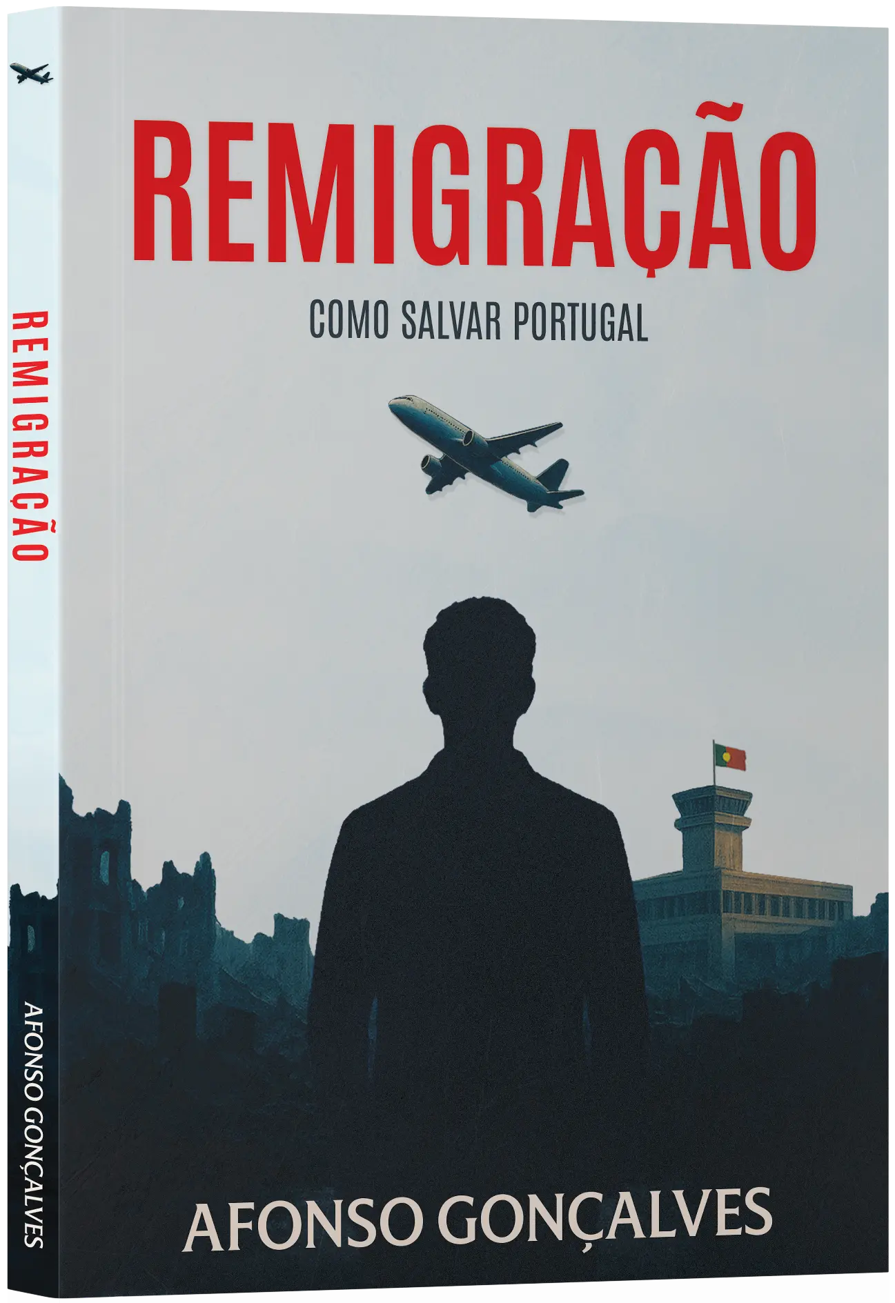 Capa do livro Remigração de Afonso Gonçalves